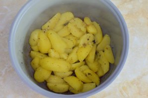 Картофель в скороварке