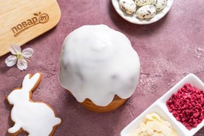 Сахарная глазурь для кулича